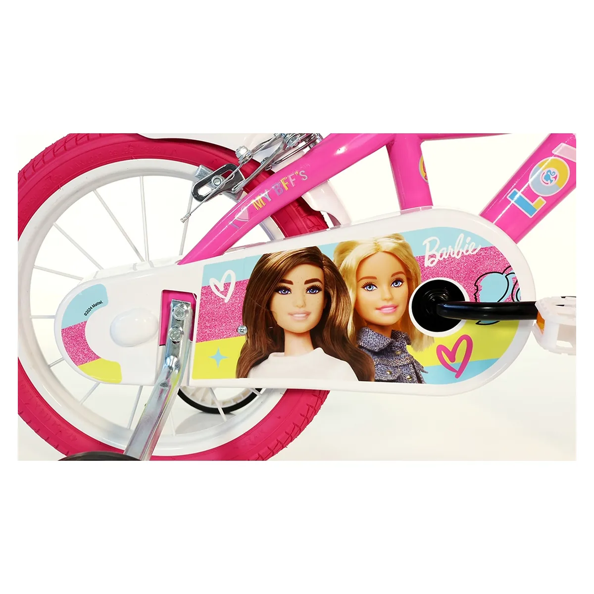 Bicicleta copii Dino Bikes 14' Barbie 7 ani [2]