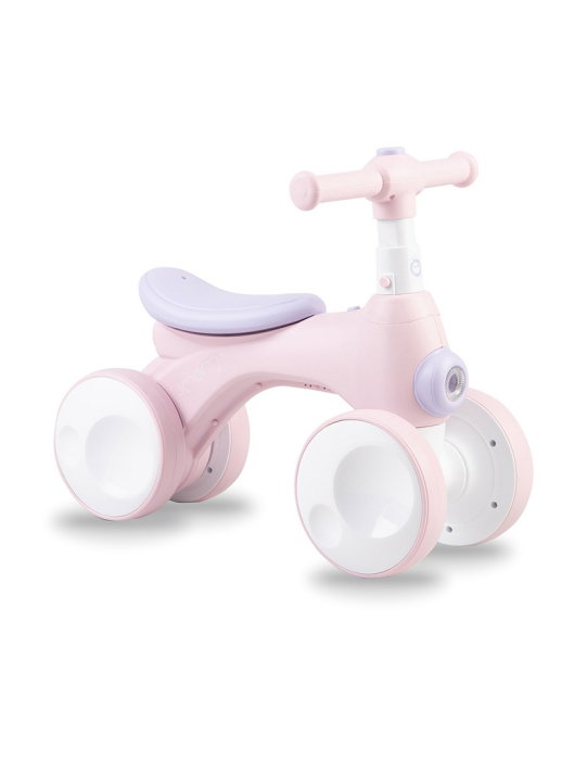 Bicicleta cu lumini, sunet si difuzor de balonase, 2 ani+, Momi Tobis - Pink [1]
