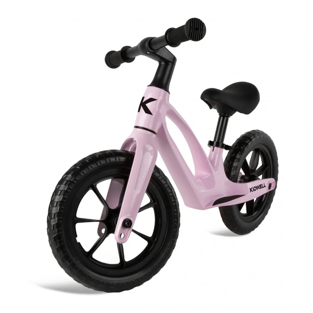 Bicicleta fara pedale, cadru magneziu, roti EVA, Kidwell VITO - Roz 2 ani+ [2]