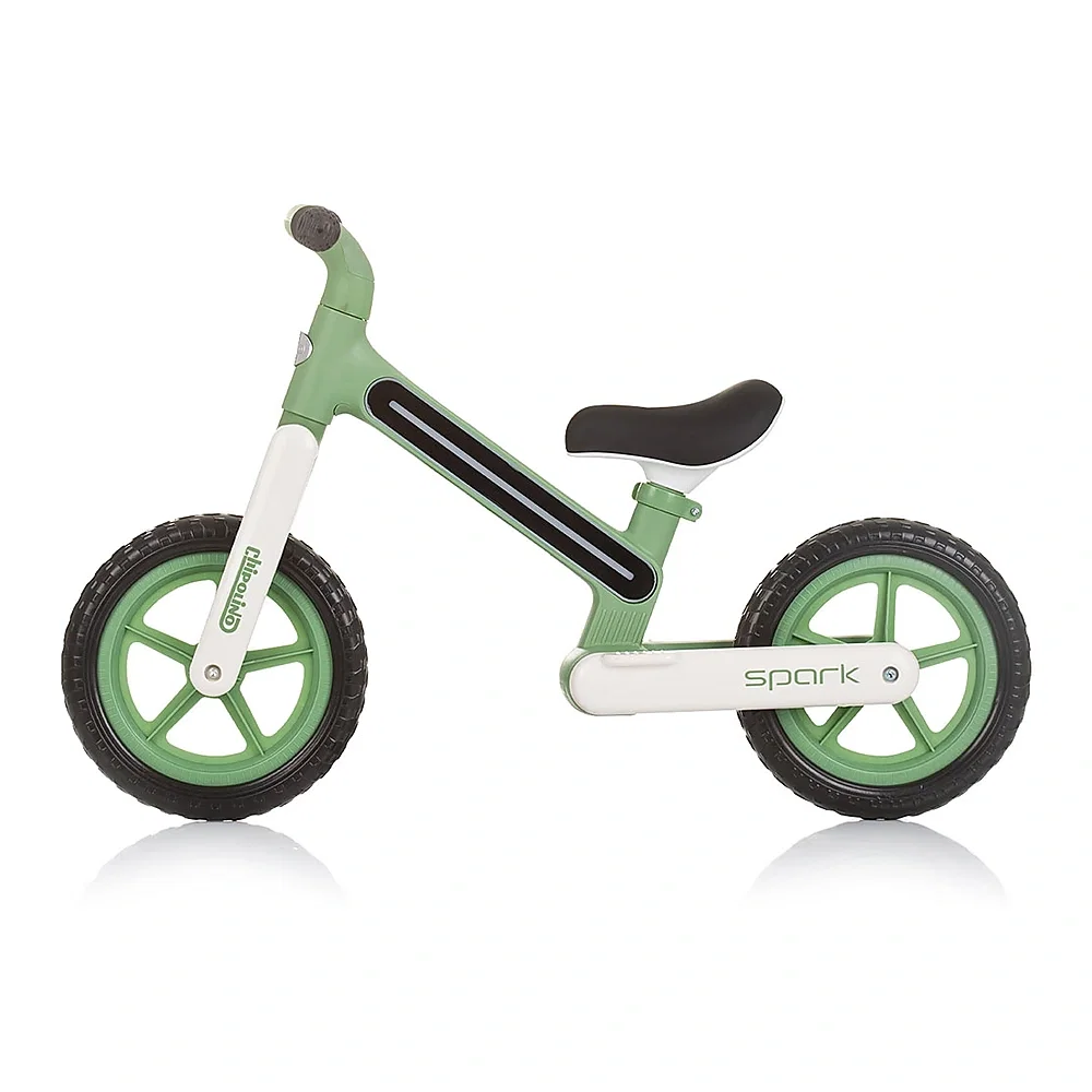 Bicicleta fara pedale Chipolino Spark, Green 3 ani [2]