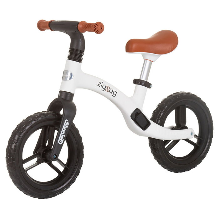 Bicicleta fara pedale Chipolino Zig Zag, black white 3 ani [1]