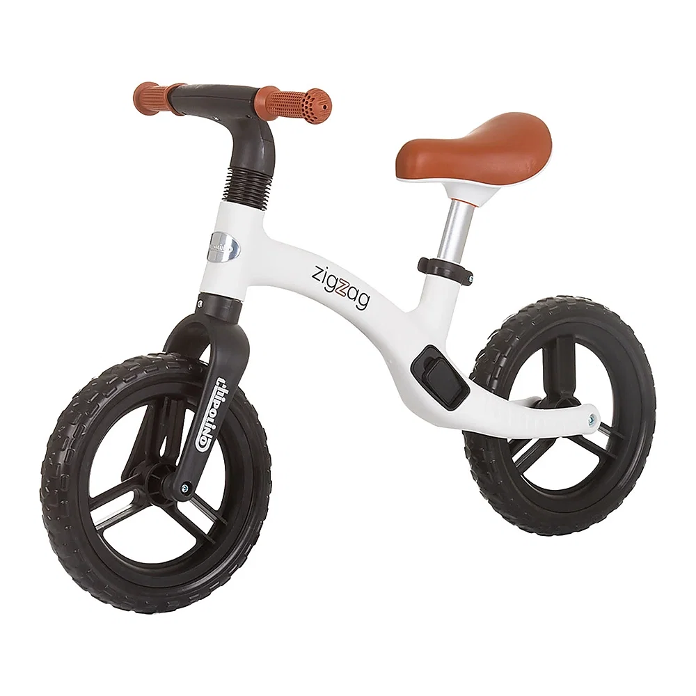Bicicleta fara pedale Chipolino Zig Zag, black white 3 ani [1]
