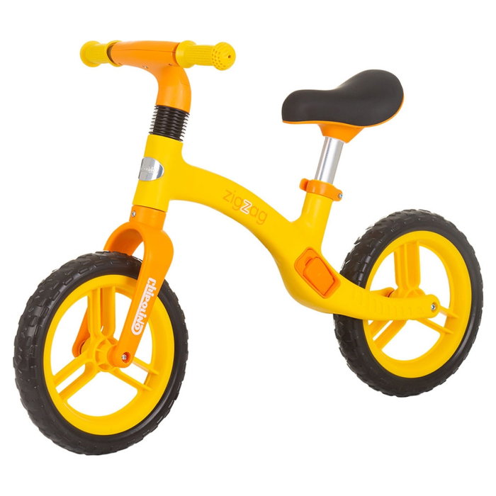 Bicicleta fara pedale Chipolino Zig Zag, Orange yellow 3 ani [1]