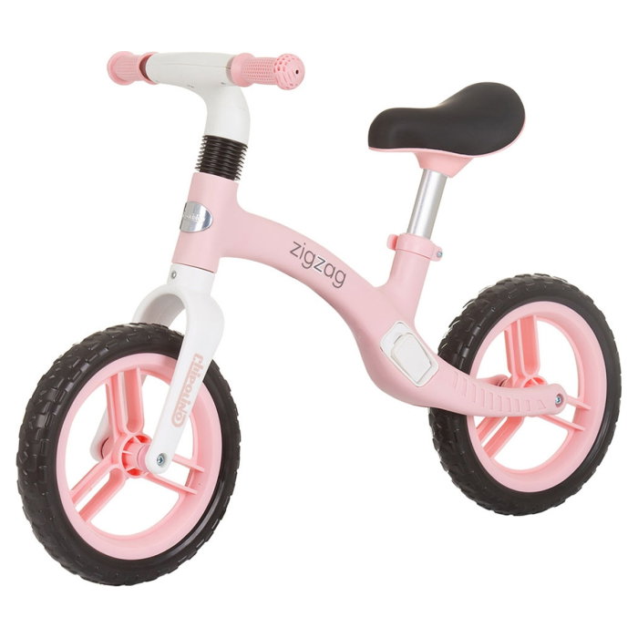 Bicicleta fara pedale Chipolino Zig Zag, Pink 3 ani [1]