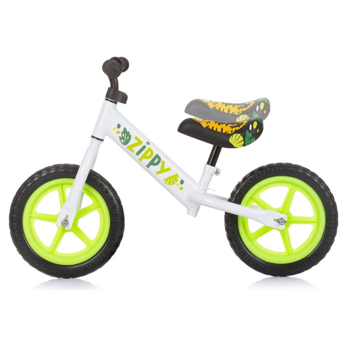 Bicicleta fara pedale Chipolino Zippy, Green 3 ani [2]