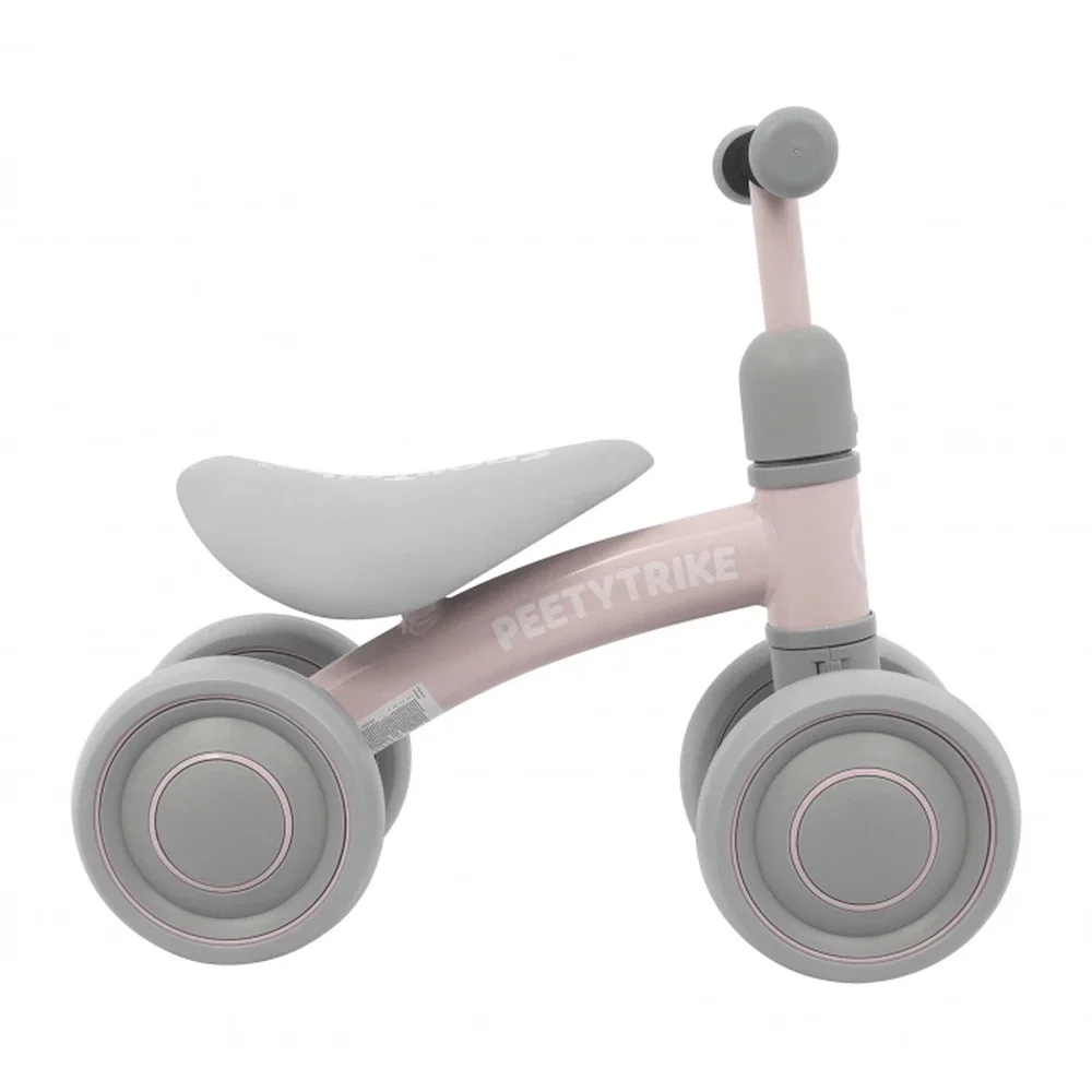 Bicicleta fara pedale cu 4 roti din plastic SporTrike - Roz 1 an+ [10]