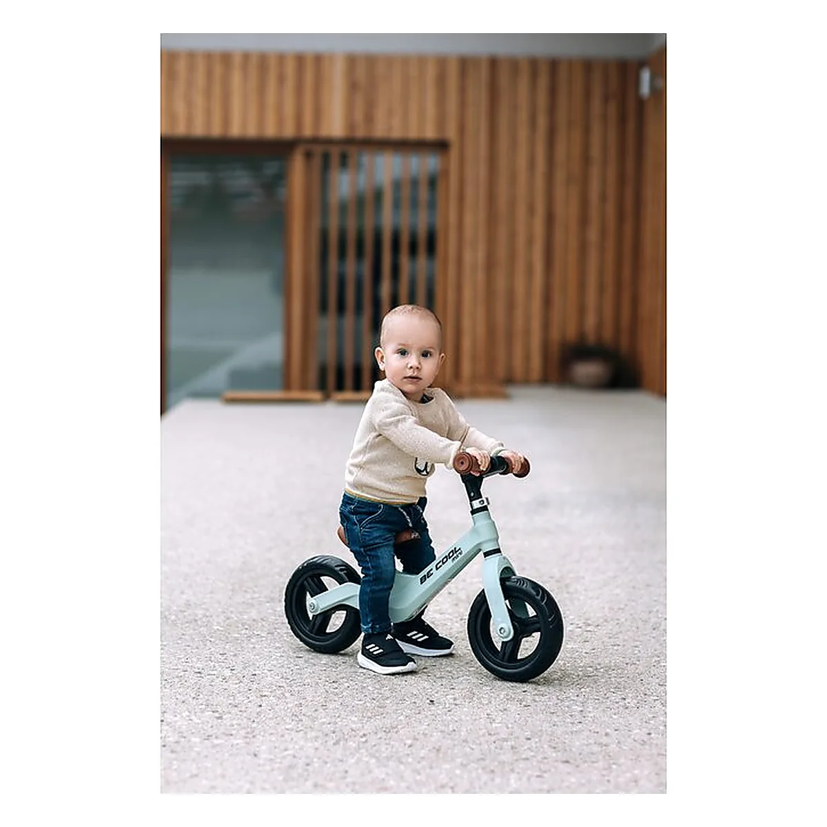 Bicicleta fara pedale, FreeON, Be Cool Mini, 12 luni+, Verde [3]