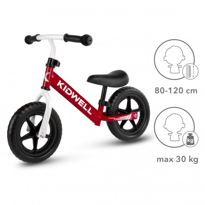 Bicicleta fara pedale Kidwell REBEL Red [5]