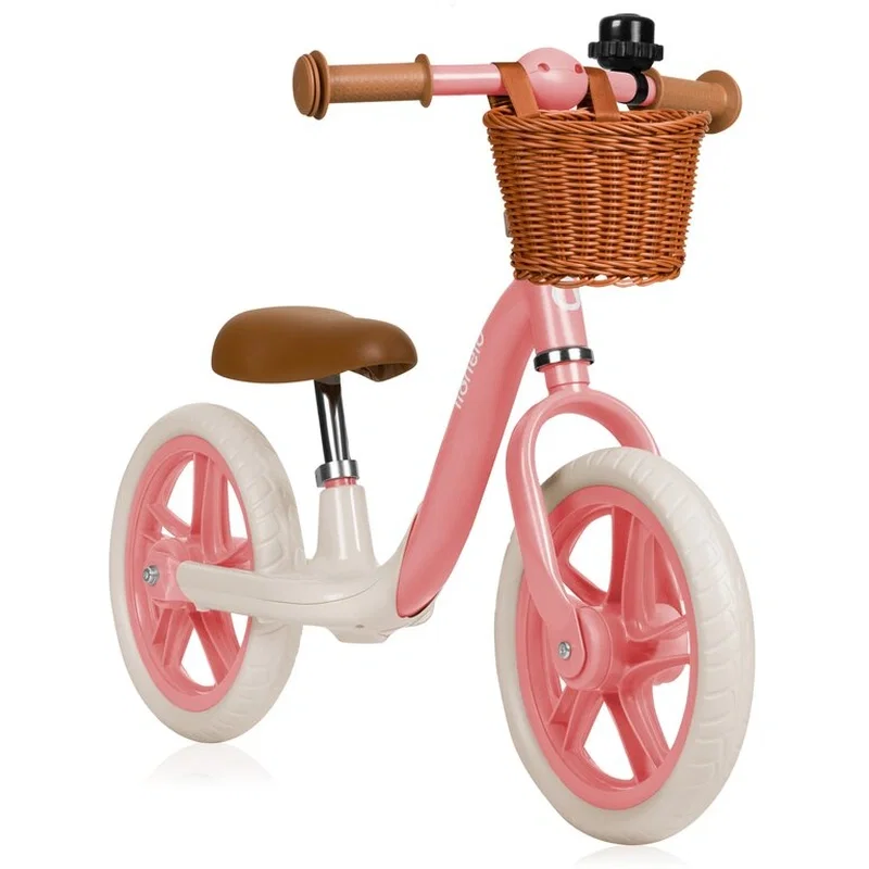 Bicicleta fara pedale, Lionelo, Alex Plus, Usoara, Cu ghidon si sa reglabile, Include cos depozitare si sonerie, Din [2]