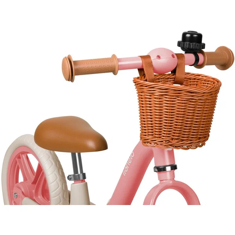 Bicicleta fara pedale, Lionelo, Alex Plus, Usoara, Cu ghidon si sa reglabile, Include cos depozitare si sonerie, Din [7]