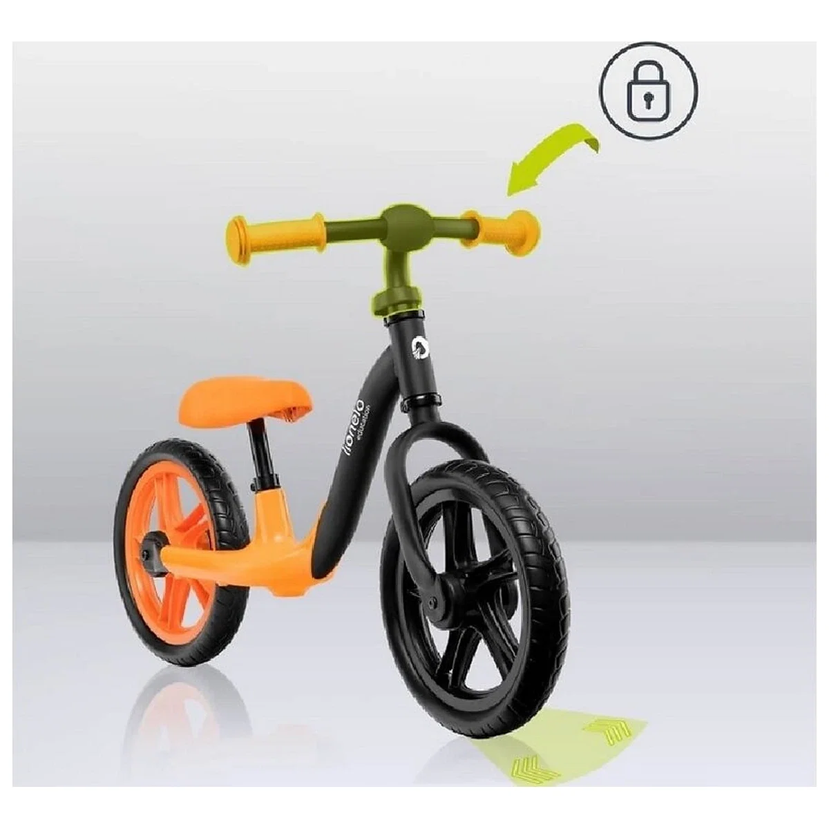 Bicicleta fara pedale, Lionelo, Alex, Usoara, Cu ghidon si sa reglabile, Greutate 3.3 Kg, Cu roti din spuma EVA, 12 [15]