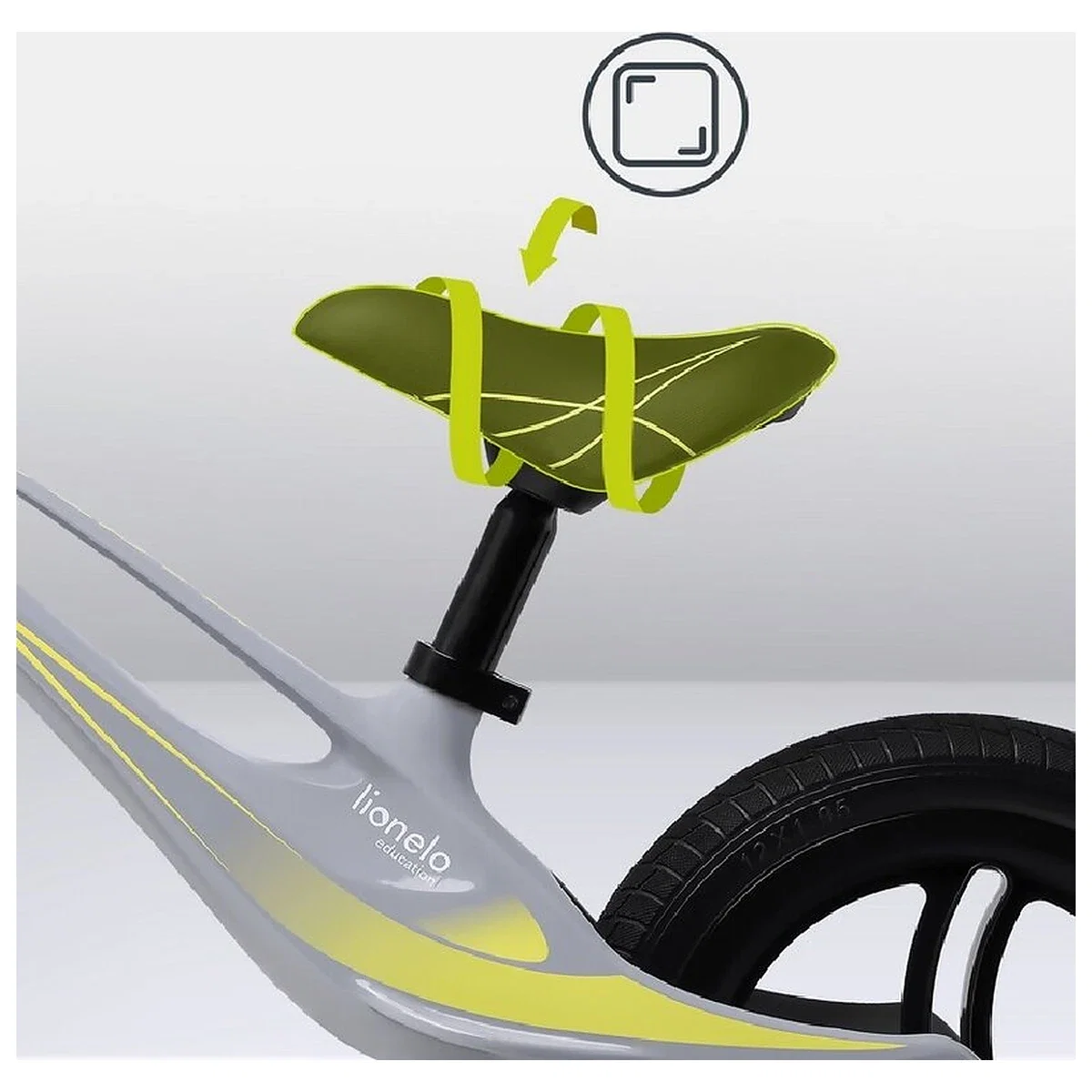 Bicicleta fara pedale, Lionelo, Bart Tour, Usoara, Cu cadru din magneziu, Cu ghidon si sa reglabile, Greutate 3.8 Kg, [11]