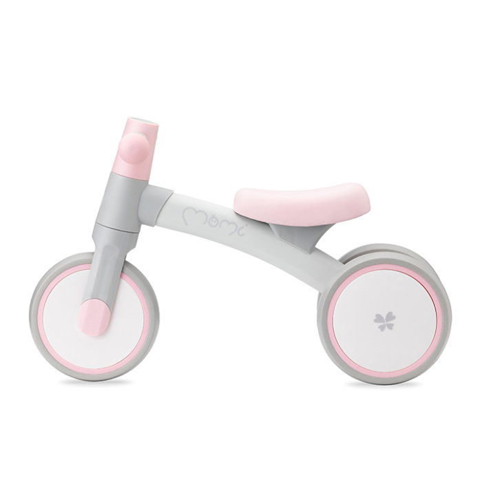 Bicicleta fara pedale Momi Tedi, usoara, stabila, manere anti-alunecare, de la 1 an, sustine pana la 25 kg - Pink [3]