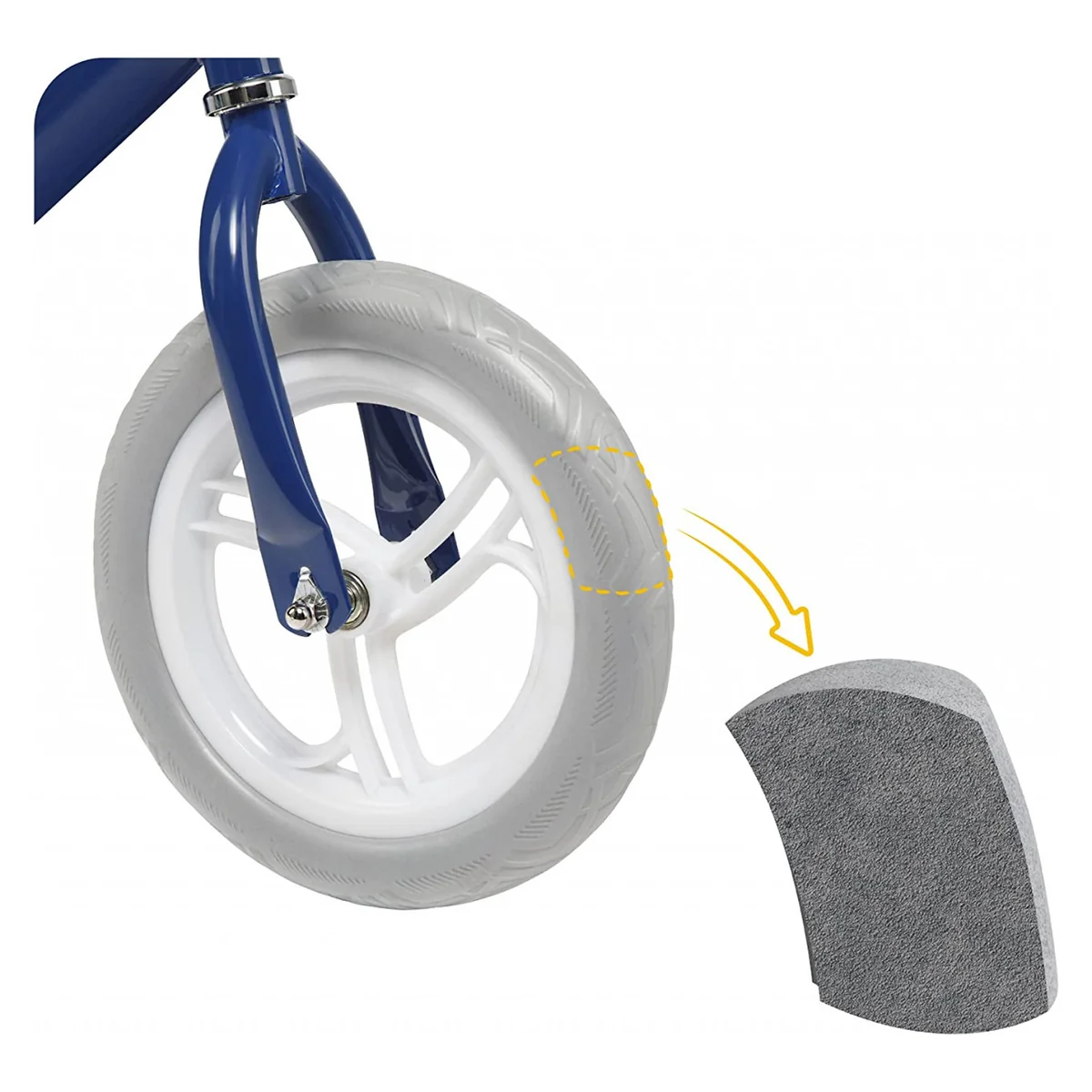 Bicicleta fara pedale Nils, Skiddou, Denim, Bleumarin 2 ani [11]
