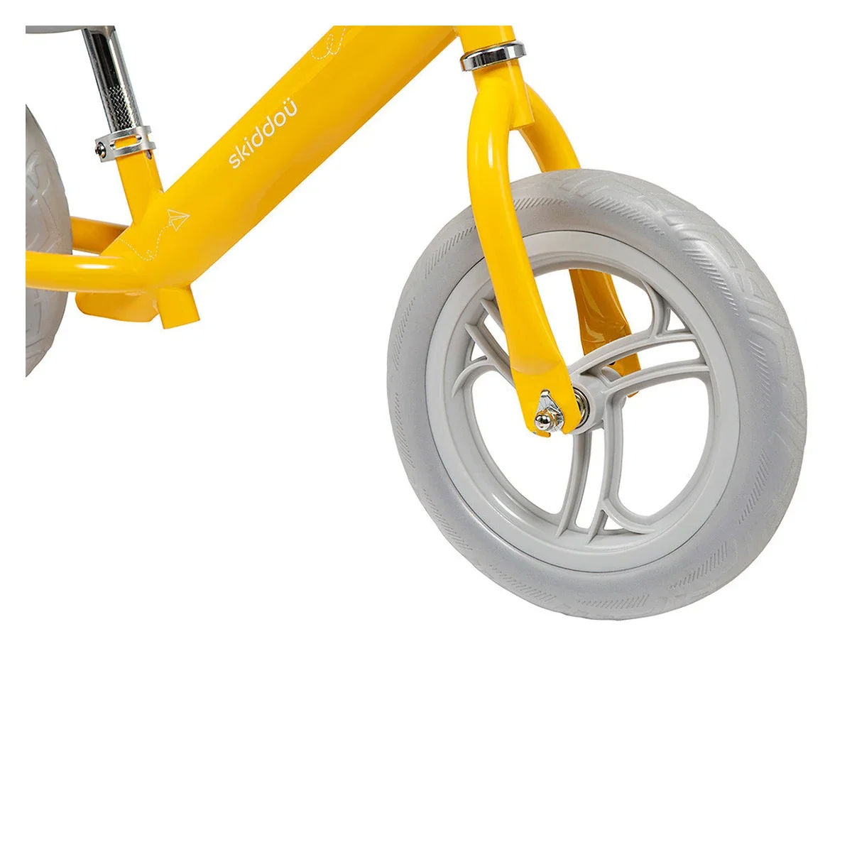 Bicicleta fara pedale Nils, Skiddou, Galben 2 ani [7]