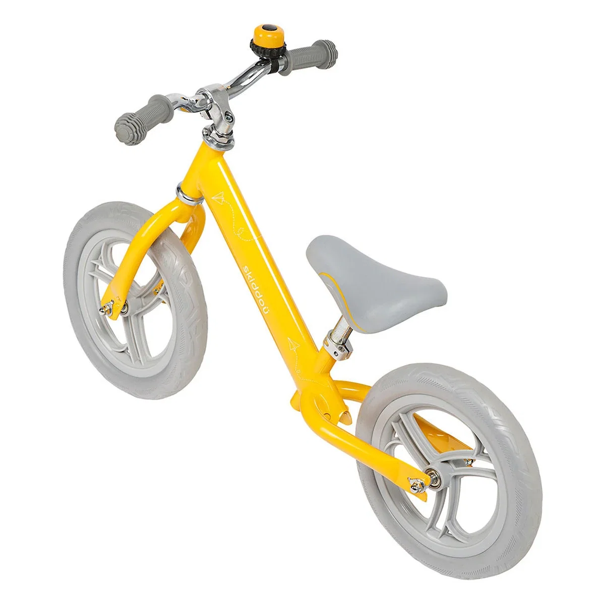 Bicicleta fara pedale Nils, Skiddou, Galben 2 ani [3]