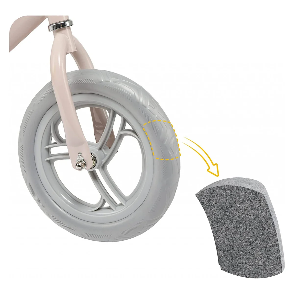 Bicicleta fara pedale Nils, Skiddou, Keep Pink, Roz 2 ani [11]