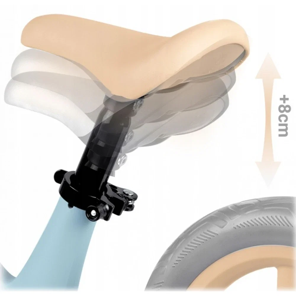 Bicicleta fara pedale , roti EVA, Light Flee Nukido - Albastru 2 ani+ [3]