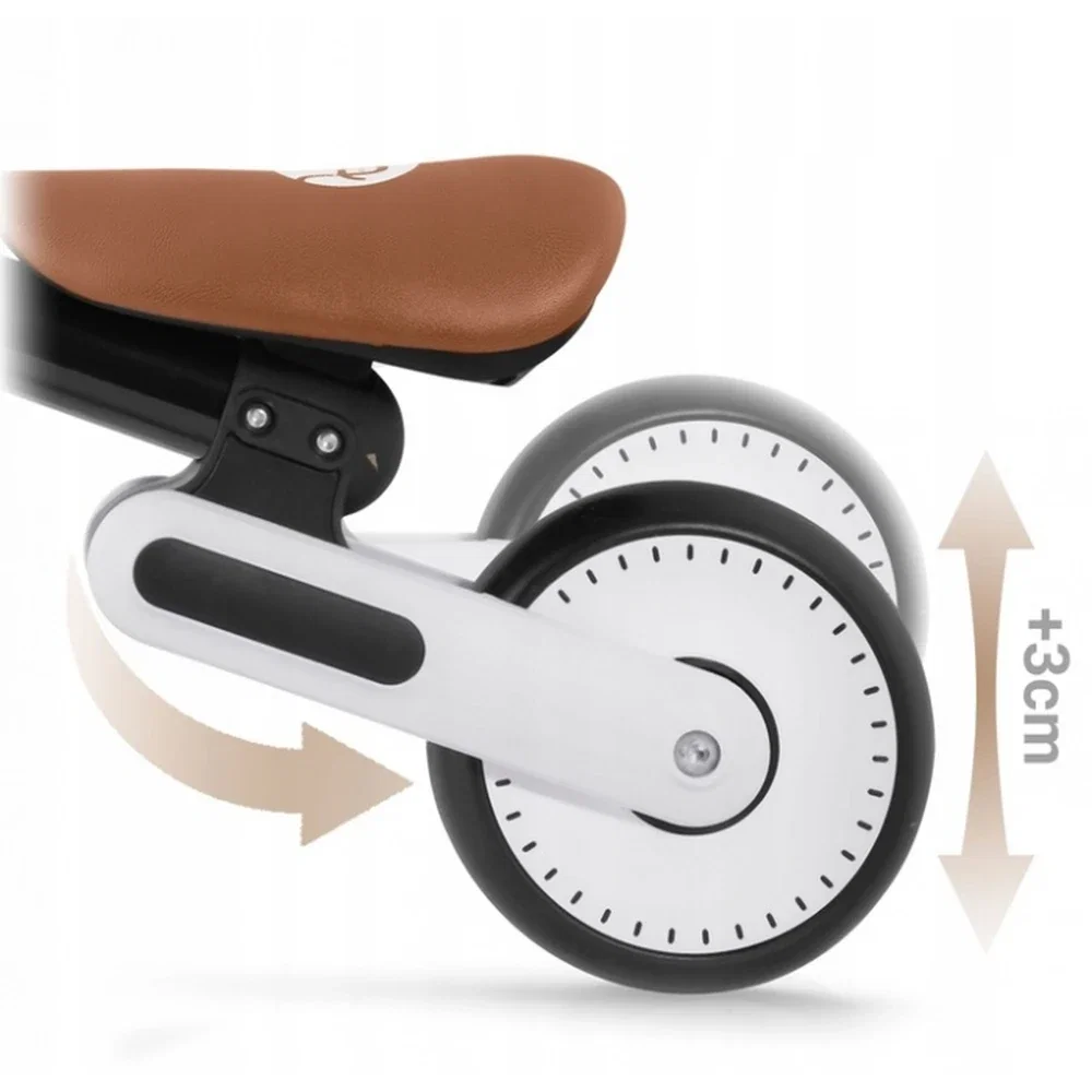 Bicicleta fara pedale , roti EVA, Nukid - Negru Nukido 1 an+ [6]