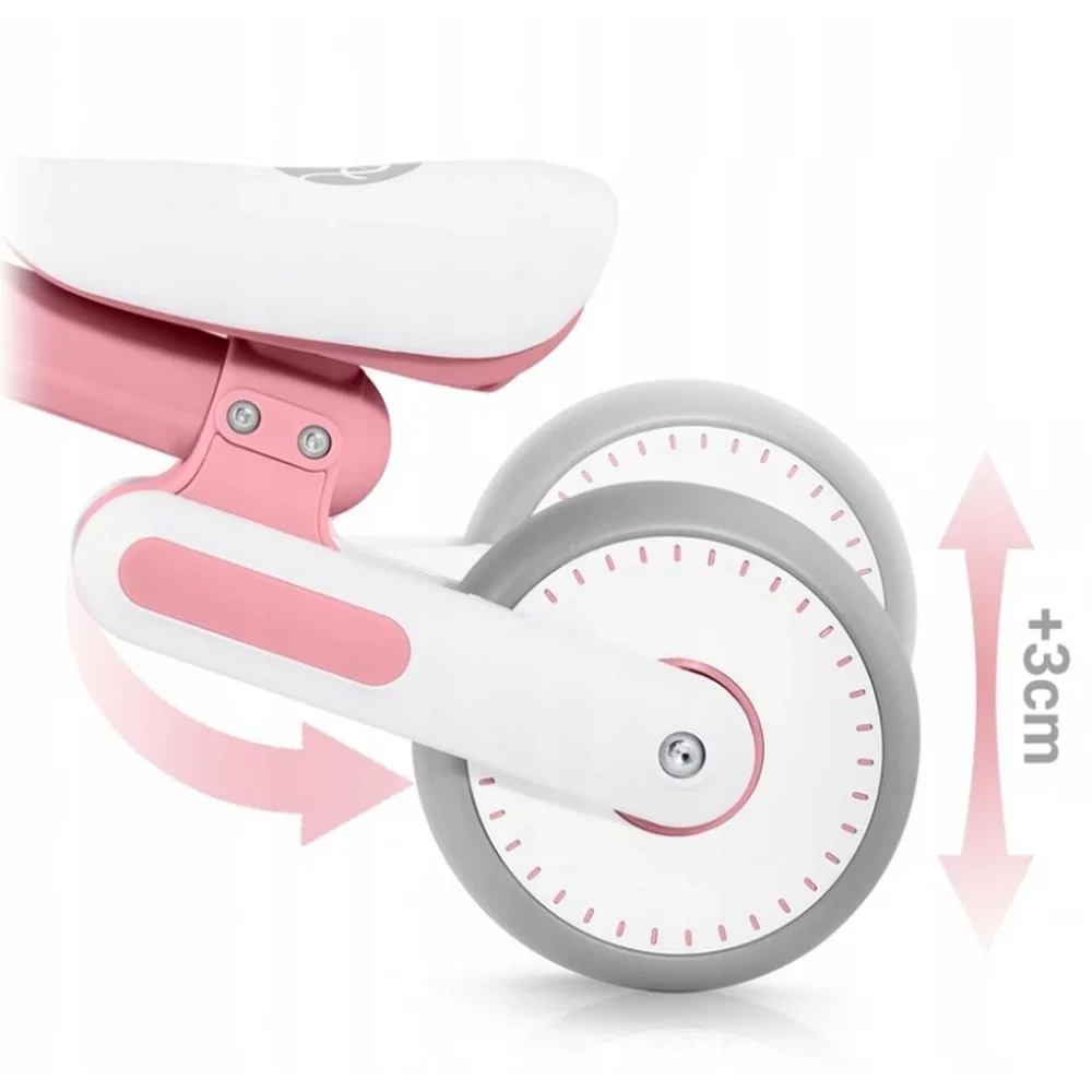Bicicleta fara pedale , roti EVA, Nukido - Roz 1 an+ [6]