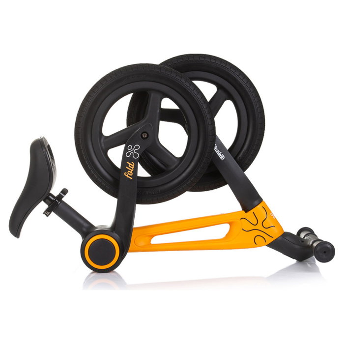 Bicicleta fara pedale pliabila Chipolino Fold X, Orange 2 ani [4]