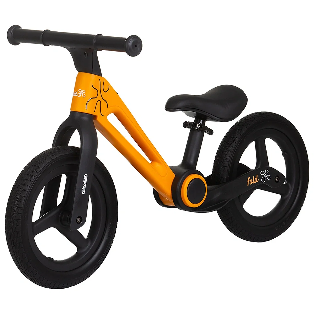 Bicicleta fara pedale pliabila Chipolino Fold X, Orange 2 ani [1]
