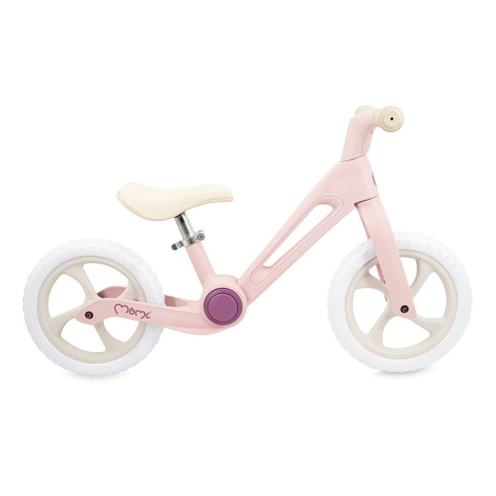 Bicicleta fara pedale, pliabila, Momi Noru, 2 ani+, 12”, sezut reglabil - Roz [3]