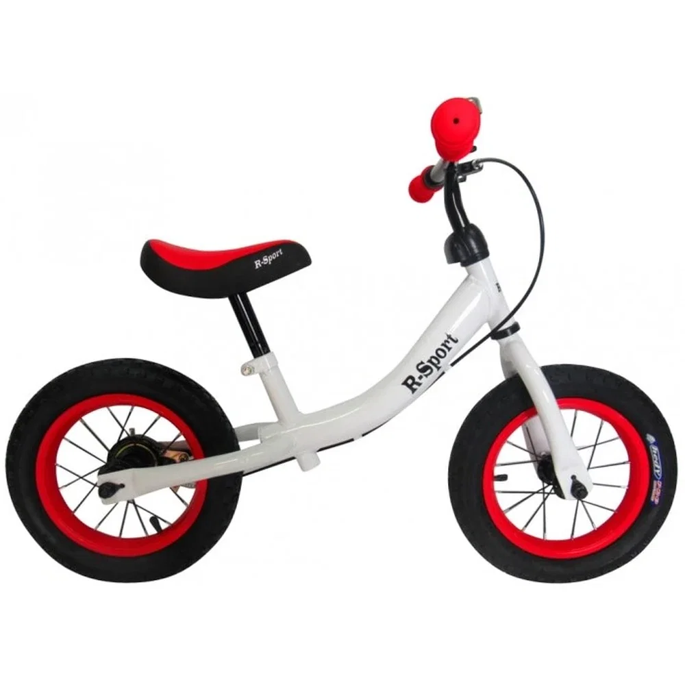Bicicleta fara pedale R-Sport R3 - Alb - Rosu 5 ani [2]