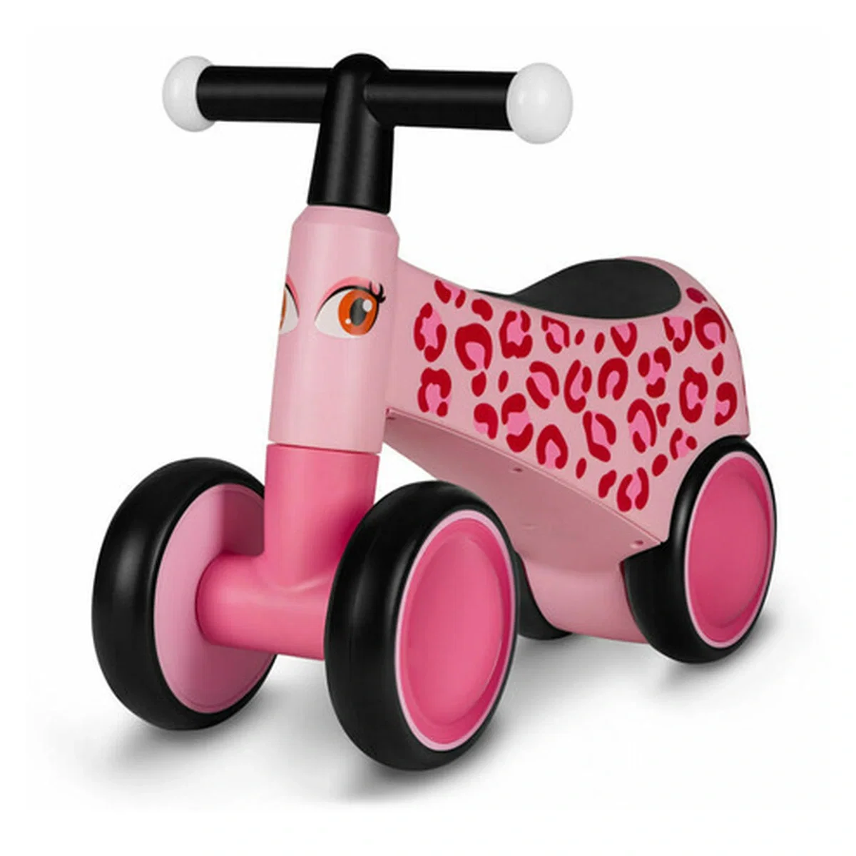 Bicicleta fara pedale, Sammy, Cu 4 roti, Din spuma EVA, Stabila, Manere moi, antiderapante, 12- 36 luni, Greutate [3]