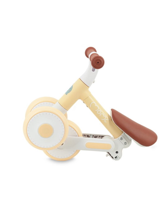 Bicicleta pliabila fara pedale Momi Dex, scaun reglabil in 2 pozitii, 1 an+ - Galben [2]