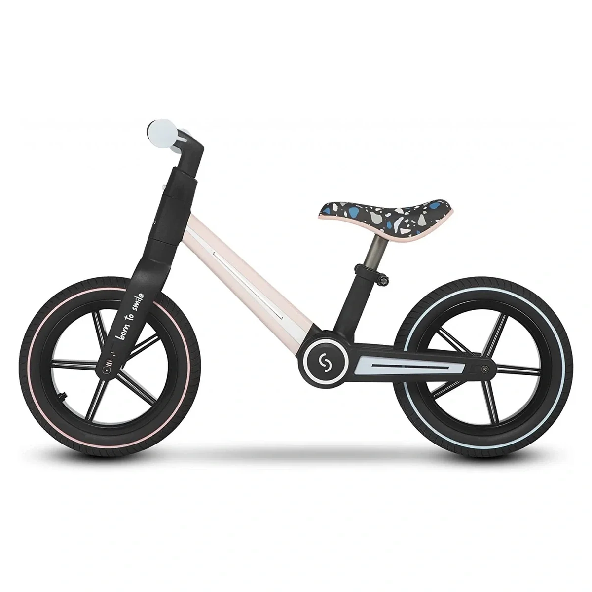 Bicicleta pliabila fara pedale Skiddou Ronny, Keep Pink, Roz 2 ani [6]