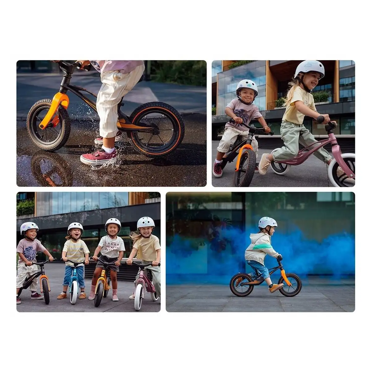 Bicicleta usoara Bart Air, Fara pedale, Cu roti gonflabile, Cu cadru din magneziu, Cu ghidon si sa reglabile, Greutate [10]