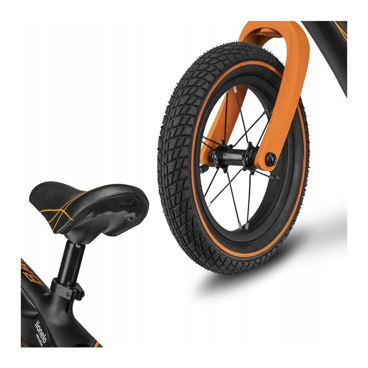 Bicicleta usoara Bart Air, Fara pedale, Cu roti gonflabile, Cu cadru din magneziu, Cu ghidon si sa reglabile, Greutate [8]