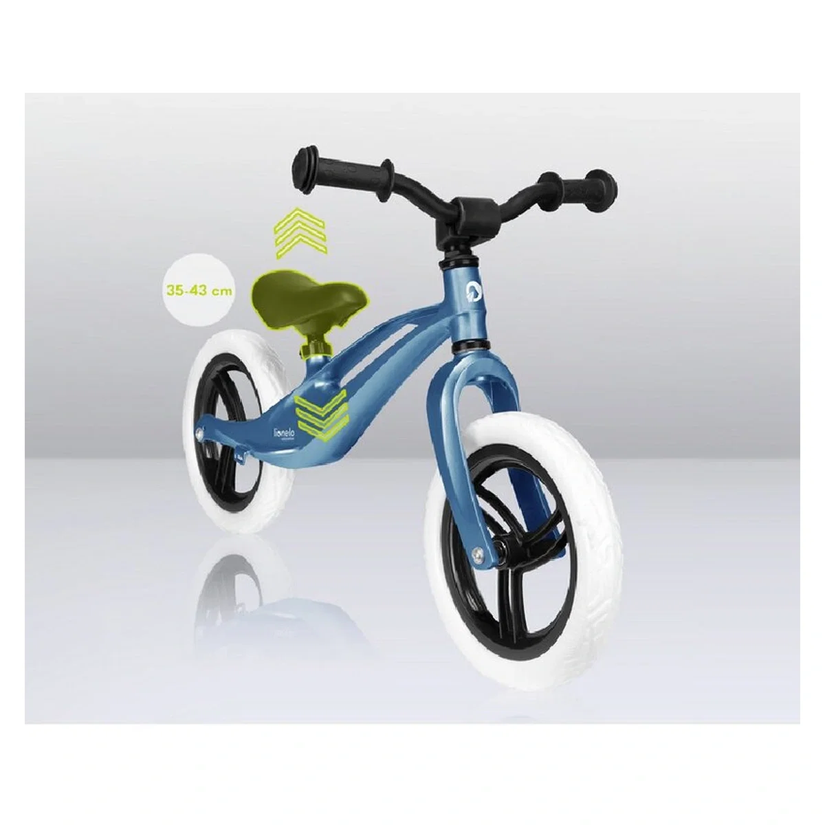 Bicicleta usoara Bart, Fara pedale, Cu cadru din magneziu, Cu ghidon si sa reglabile, Greutate 3 Kg, 12 inch, Conform [16]