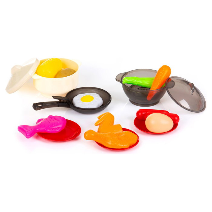 Bucatarie de jucarie Chipolino Kitchen, 83 cm, cu sistem de curgere apa, lumini, sunete si 85 accesorii [3]