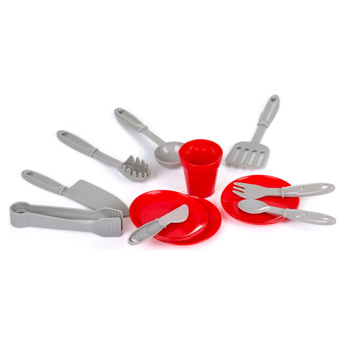 Bucatarie de jucarie Chipolino Kitchen, 93 cm, cu sistem de curgere apa, lumini, sunete si 113 accesorii [3]