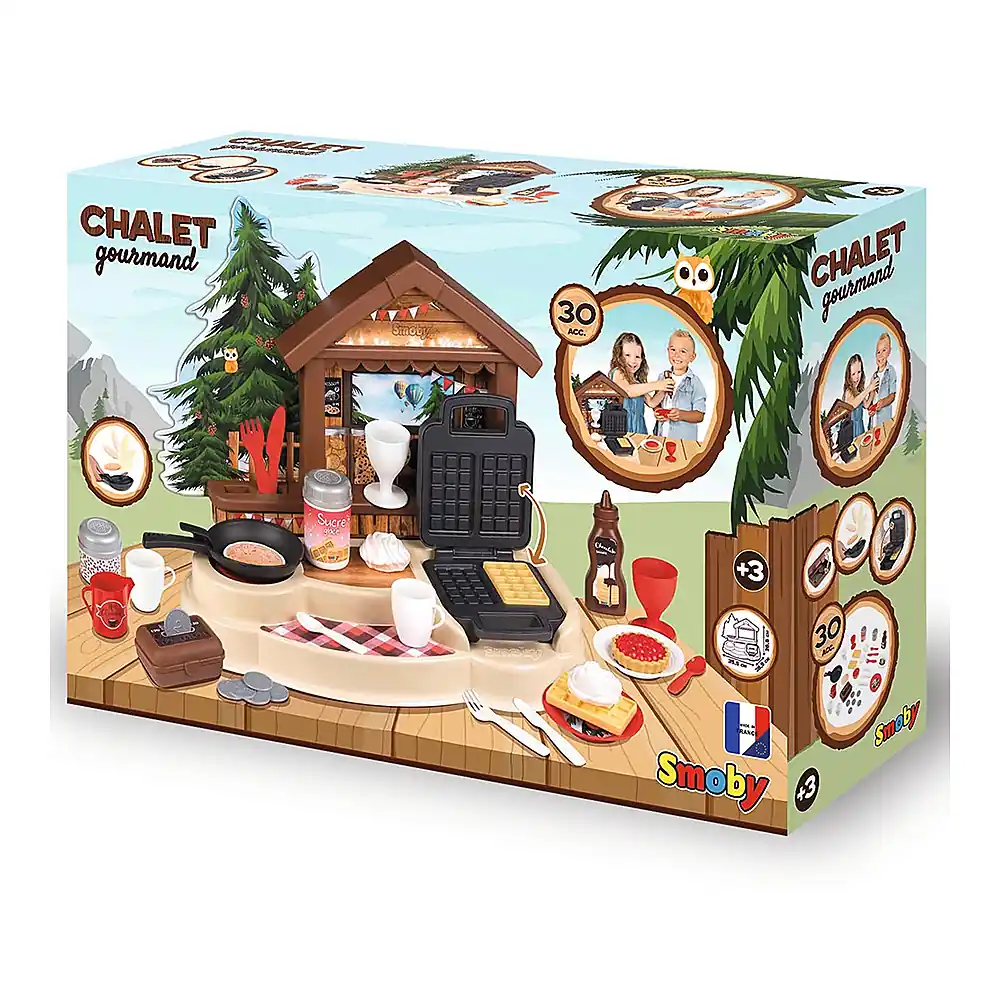 Bucatarie Smoby Gourmand Chalet cu accesorii 3 ani + [6]
