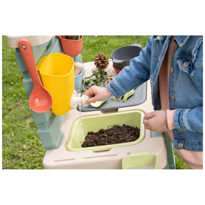 Bucatarie Smoby Mud Kitchen cu 15 accesorii 3 ani + [6]