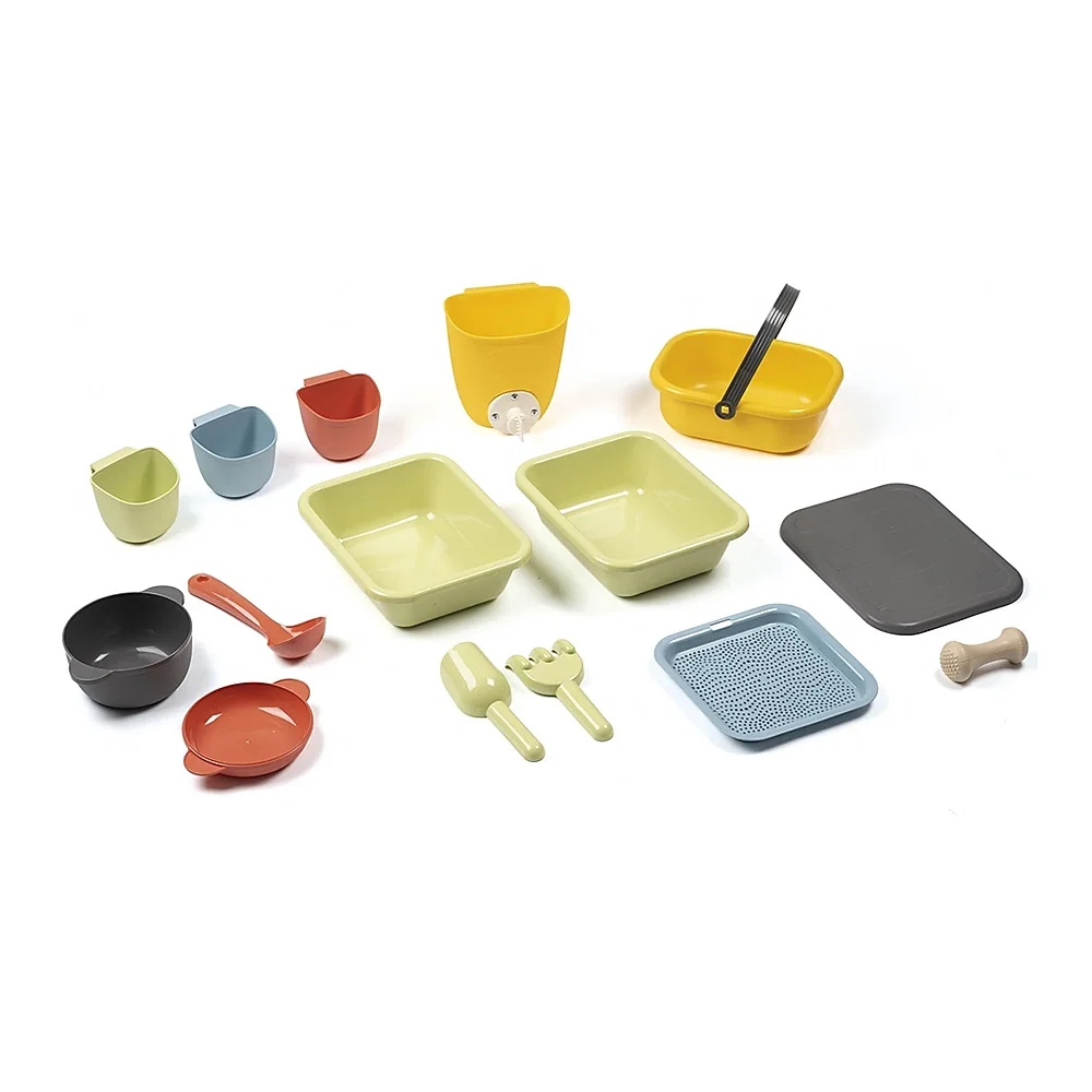 Bucatarie Smoby Mud Kitchen cu 15 accesorii 3 ani + [3]