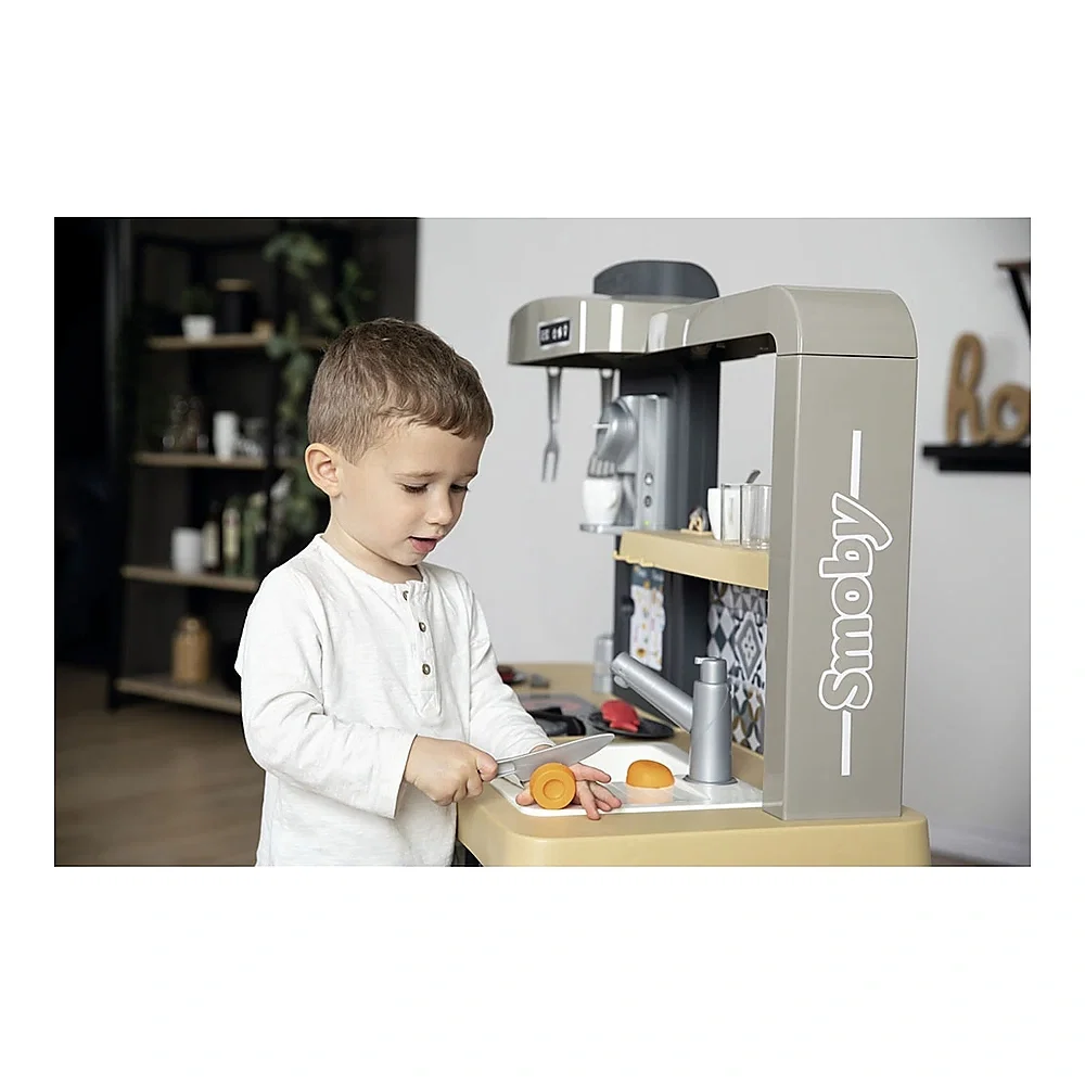 Bucatarie Smoby Tefal Evolutive albastru cu accesorii 3 ani [6]