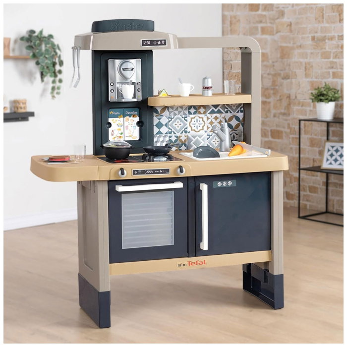 Bucatarie Smoby Tefal Evolutive albastru cu accesorii 3 ani [4]