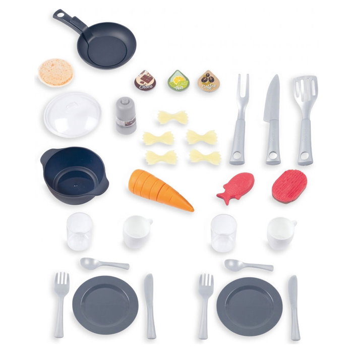 Bucatarie Smoby Tefal Evolutive albastru cu accesorii 3 ani [3]