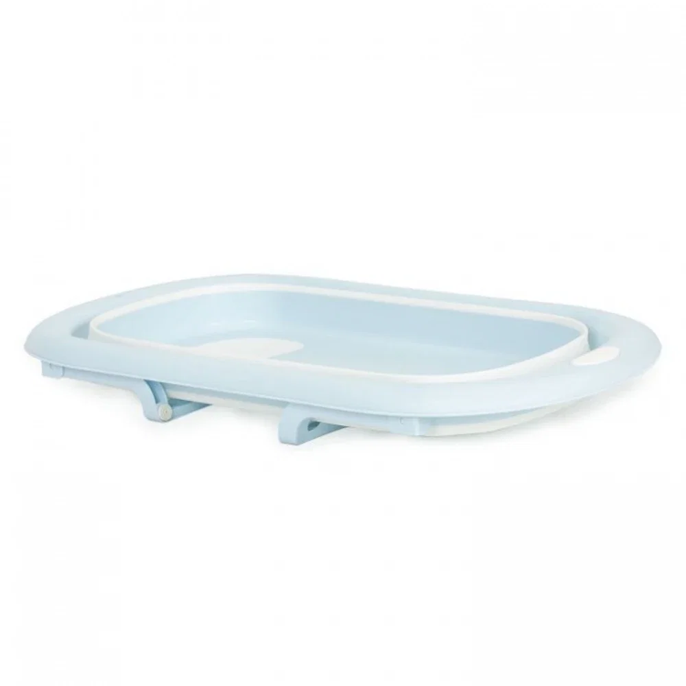 Cadita de baie pliabila cu dop de scurgere, Ecotoys - Gri [5]