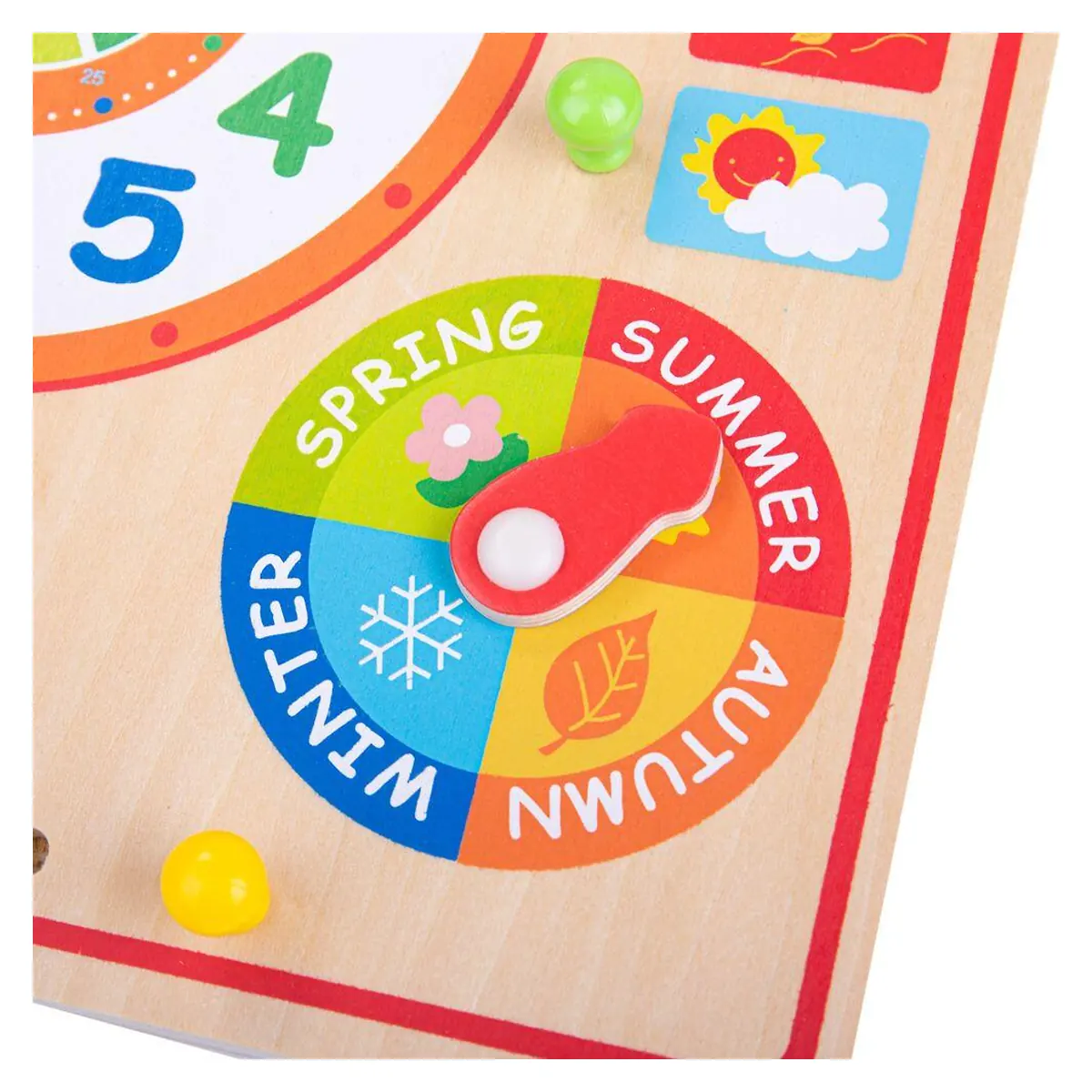 Calendar luni, zile, data si ora BIGJIGS Toys 8 ani [4]