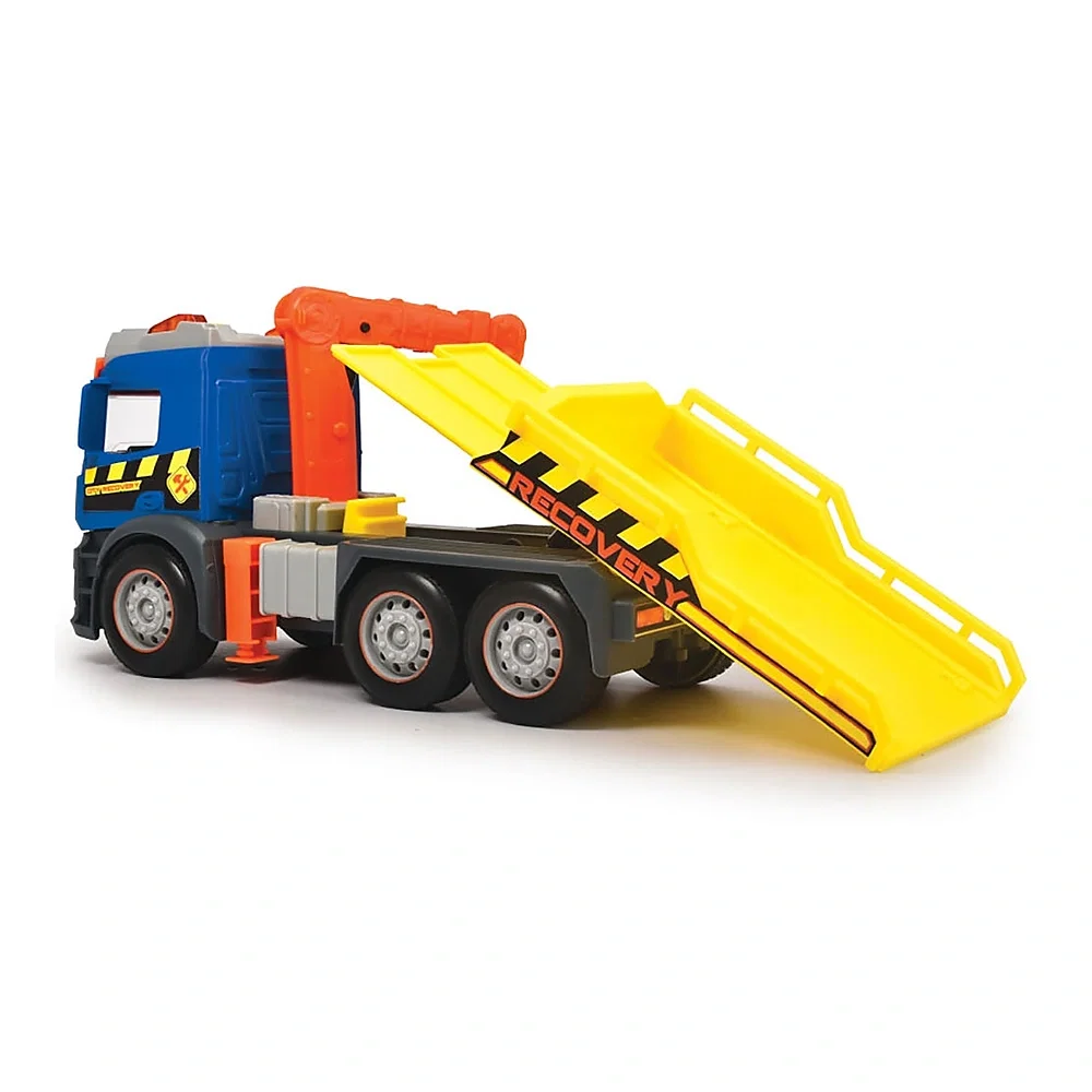 Camion de tractare Dickie Toys Mercedes Recovery cu masinuta 3 ani + [4]