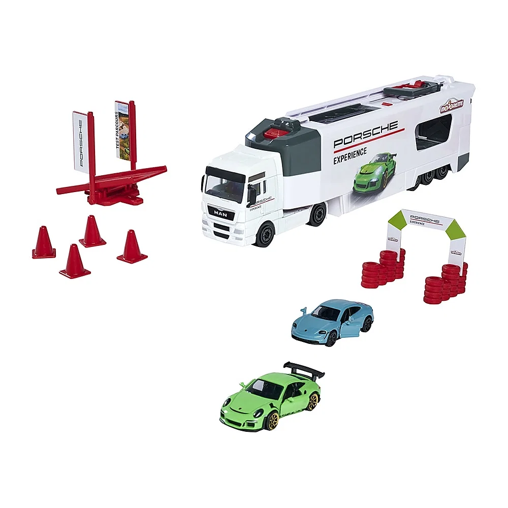 Camion Majorette MAN Tgx Porsche Experience cu 2 masinute 3 ani + [1]