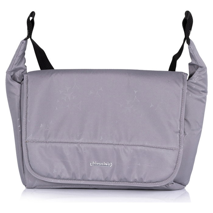 Carucior Bebe 3 in 1 Chipolino Marbella Cloud Grey, cu Landou, Scaun Auto i-Size si Geanta 0 luni [13]