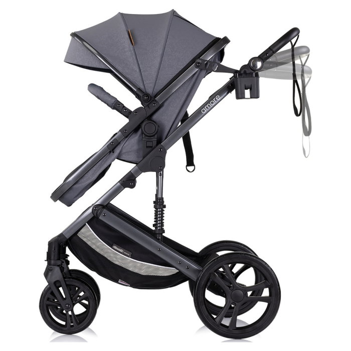 Carucior Chipolino Amore 2 in 1 - Cloud grey 0 luni [5]