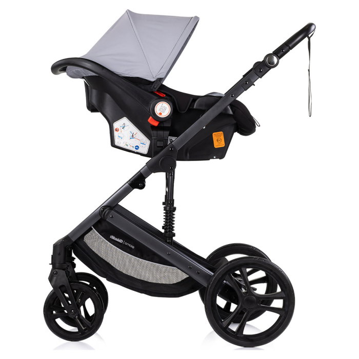 Carucior Chipolino Amore 3 in 1 platinum 0 luni [10]