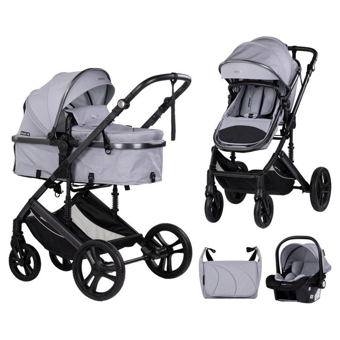Carucior Chipolino Amore 3 in 1 platinum 0 luni [1]